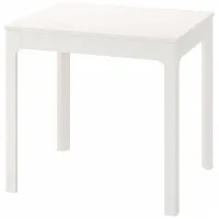 Обеденные стол со стульями Ikea Ekedalen/Lidas Прямоугольная / ДСП / Белый photo 3
