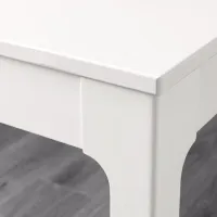Обеденные стол со стульями Ikea Ekedalen/Lidas Прямоугольная / ДСП / Белый photo 4