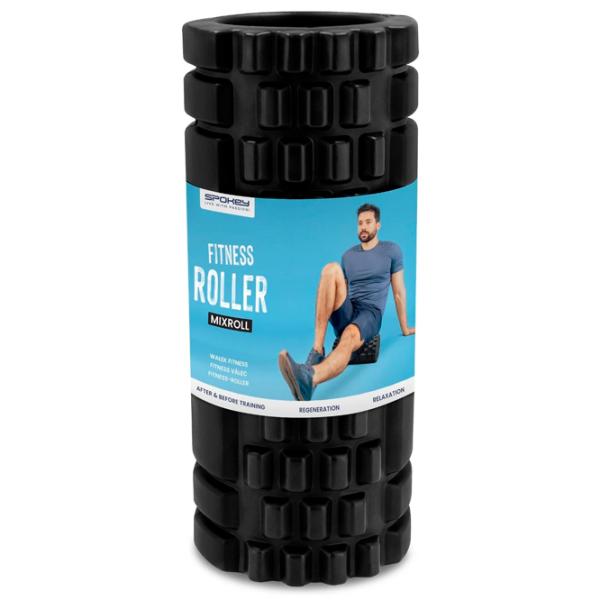 Rolă pentru masaj Spokey Mixroll Black / EVA photo 3