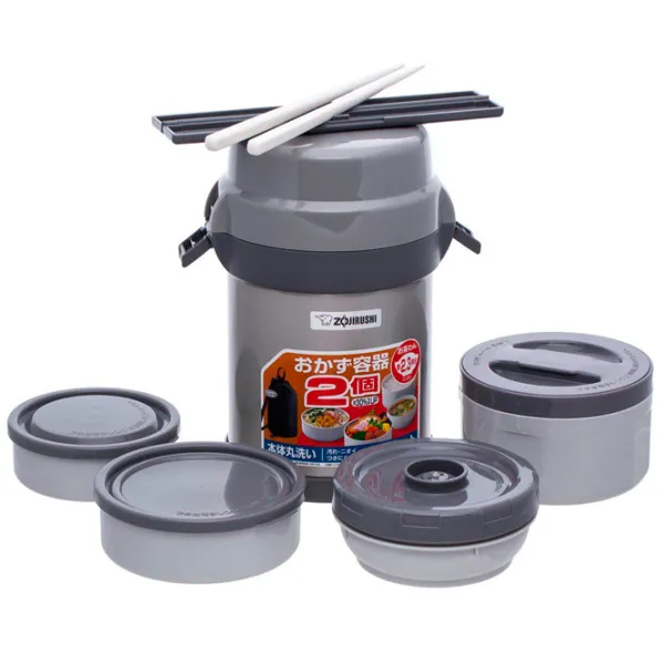 Container Zojirushi SL-JAF14SA 0.45l / Oțel inoxidabil / Gray photo 1