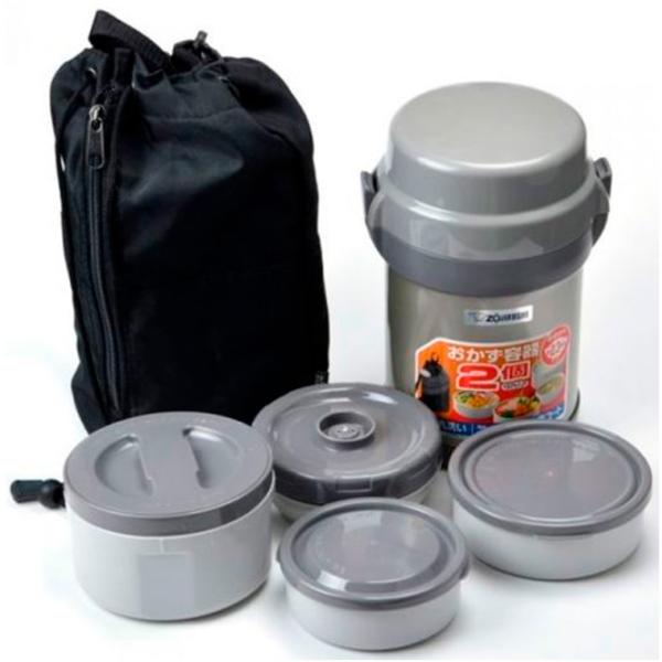 Container Zojirushi SL-JAF14SA 0.45l / Oțel inoxidabil / Gray photo 2