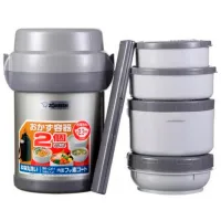 Контейнер Zojirushi SL-JAF14SA 0.45л / Нержавеющая сталь / Серый photo 3