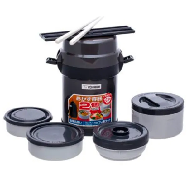 Container Zojirushi SL-JAF14HG 0.45l / Oțel inoxidabil / Dark Gray photo 1