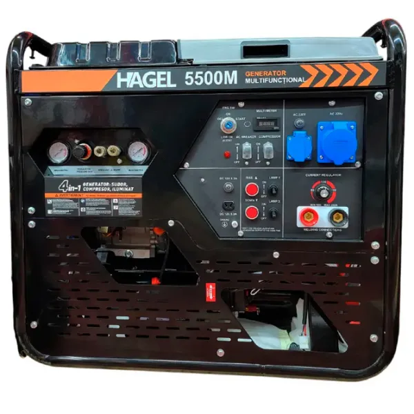 Generator de curent Hagel GK5500M 240 V Benzină / 5 kW photo 2