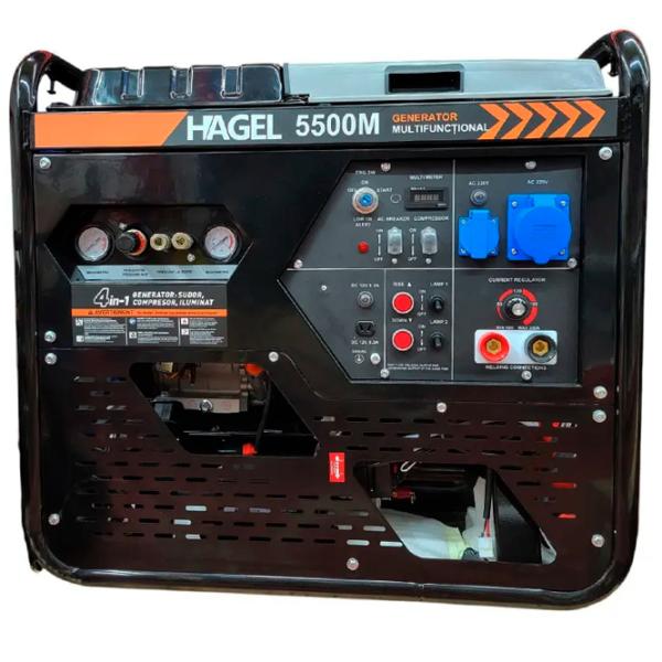 Generator de curent Hagel GK5500M 240 V Benzină / 5 kW photo 2