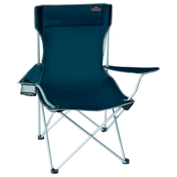 Scaun camping Pinguin Fisher Chair Poliester / Blue photo 1 Scaun camping Pinguin Fisher Chair Poliester / Blue photo 1