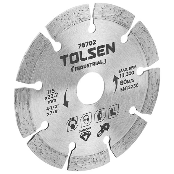 Алмазный отрезной диск Tolsen 76700  photo 1