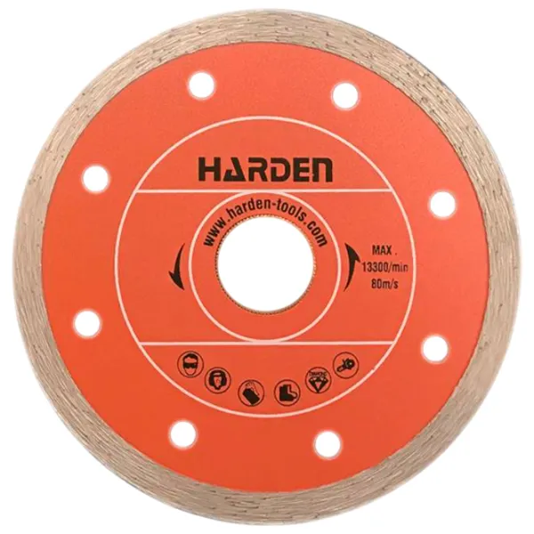 Диск алмазный сплошной Harden 611310  photo 1