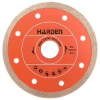 Диск алмазный сплошной Harden 611316 