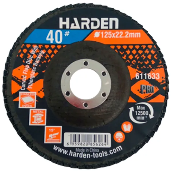 Диск лепестковый Harden 611633  photo 1