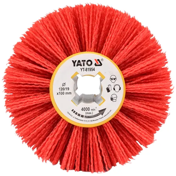 Perie disc Yato YT81954 120 mm photo 2