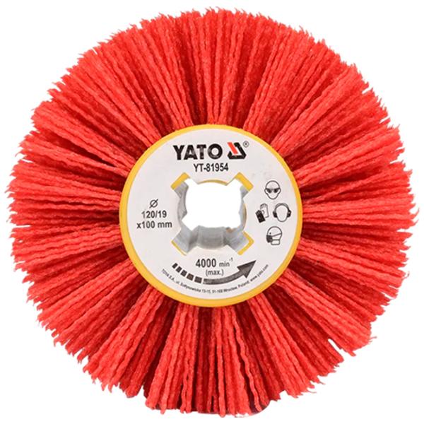 Perie disc Yato YT81954 120 mm photo 2