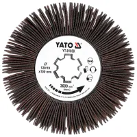 Perie abrazivă circulară Yato YT81958 100 mm photo 2