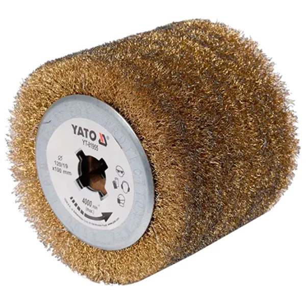 Perie disc Yato YT81955 120 mm photo 1