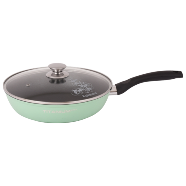 Tigaie Kukmara Titanium Pro СТЗ2403 Universală / 24 cm / Green photo 1 Tigaie Kukmara Titanium Pro СТЗ2403 Universală / 24 cm / Green photo 1