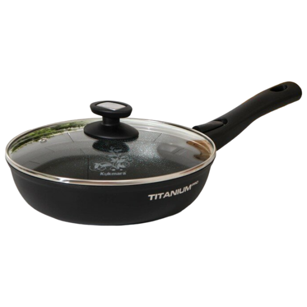 Сковорода Tefal Titanium Pro СТ2403 Универсальная / 24 см / Черный photo 2