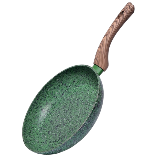 Сковорода Fissman Malachite 4311 Универсальная / 24 см / Зеленый photo 1