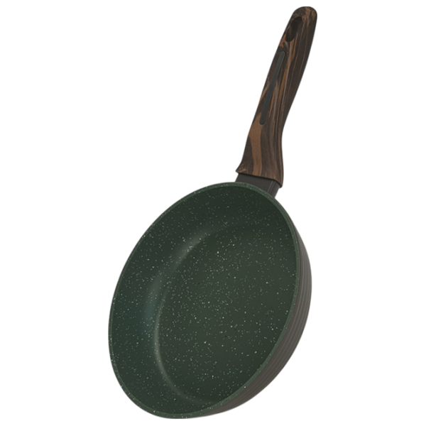 Сковорода Fissman Cuisine 14596 Универсальная / 22 см / Зеленый photo 1
