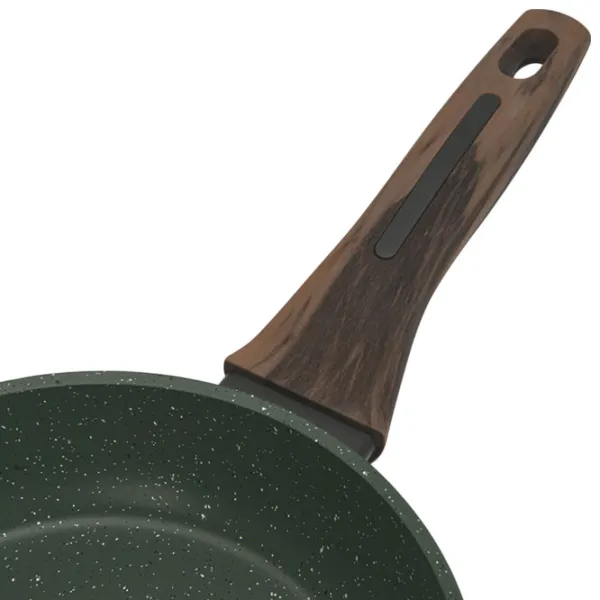 Сковорода Fissman Cuisine 14596 Универсальная / 22 см / Зеленый photo 9