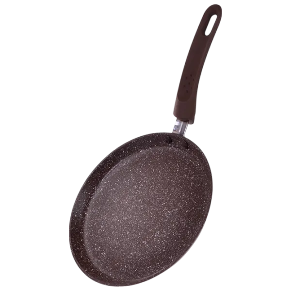 Сковорода Fissman Smoky Stone 14371 Для блинов / 24 см / Красный photo 1
