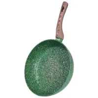Сковорода Fissman Malachite 14309 Универсальная / 24 см / Зеленый