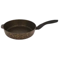 Сковорода Kukmara Grace SGCZ240A Глубокие / 24 см / Черный