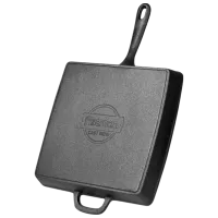 Сковорода Fissman Cast Iron 4137 Tigaie-grill / / Черный photo 6