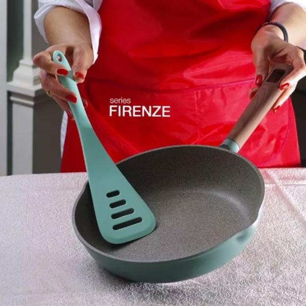 Сковорода Fissman Firenze 14278 Универсальная / 24 см / Синий photo 5