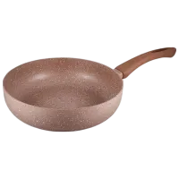 Сковорода Fissman Latte 4959 Универсальная / 26 см / Бежевый