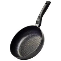 Сковорода Fissman Promo 14998 Глубокие / 26 см / Черный