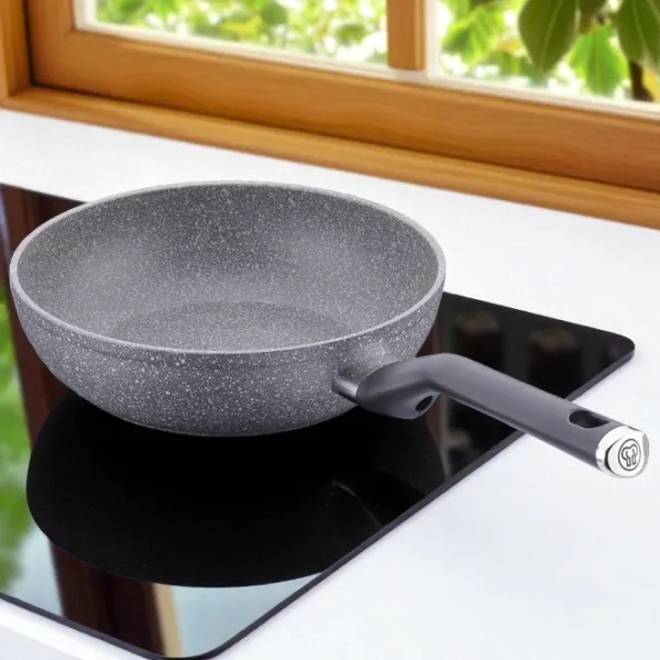 Tigaie Korkmaz Palma 3914A Wok / 24 cm / Black photo 5