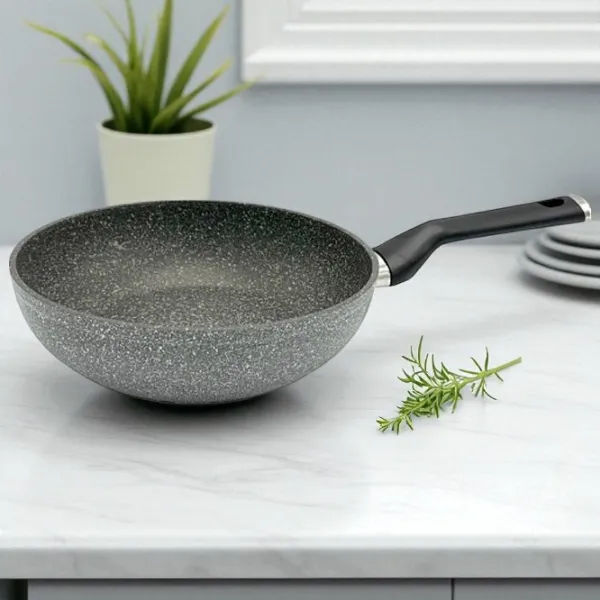 Tigaie Korkmaz Palma 3914A Wok / 24 cm / Black photo 6