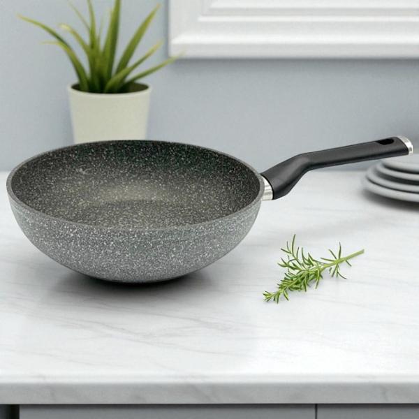 Tigaie Korkmaz Palma 3914A Wok / 24 cm / Black photo 6