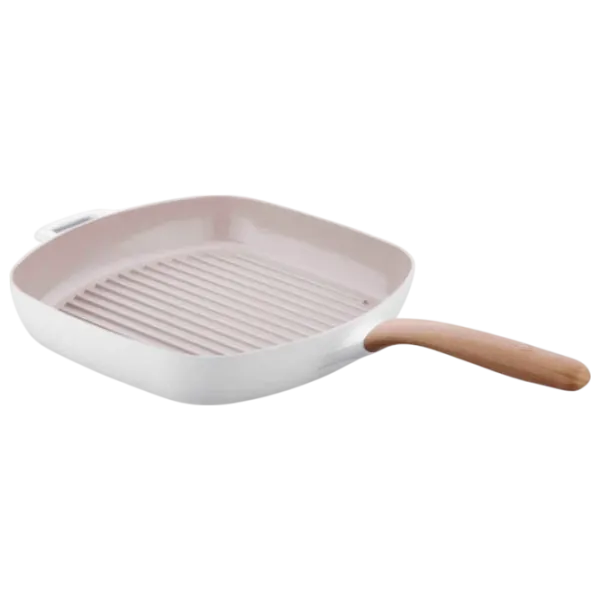 Сковорода Korkmaz Gusto 2985A Tigaie-grill / 28 см / Бежевый photo 1 Сковорода Korkmaz Gusto 2985A Tigaie-grill / 28 см / Бежевый photo 1