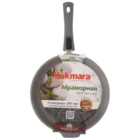Сковорода Kukmara SMS283A Глубокие / 28 см / Серый photo 4