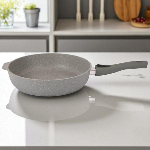 Tigaie Kukmara SMS283A Adâncă / 28 cm / Gray photo 5