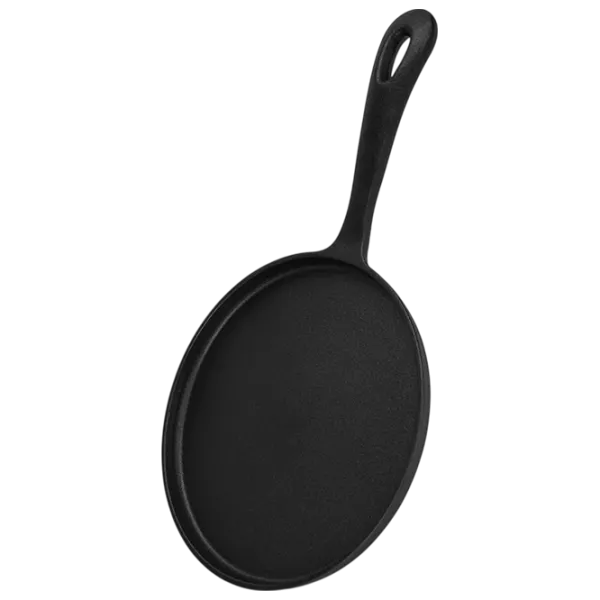 Сковорода Fissman Cast Iron 4150 Для блинов / 22 см / Черный photo 3