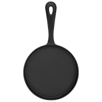 Сковорода Fissman Cast Iron 4150 Для блинов / 22 см / Черный photo 4
