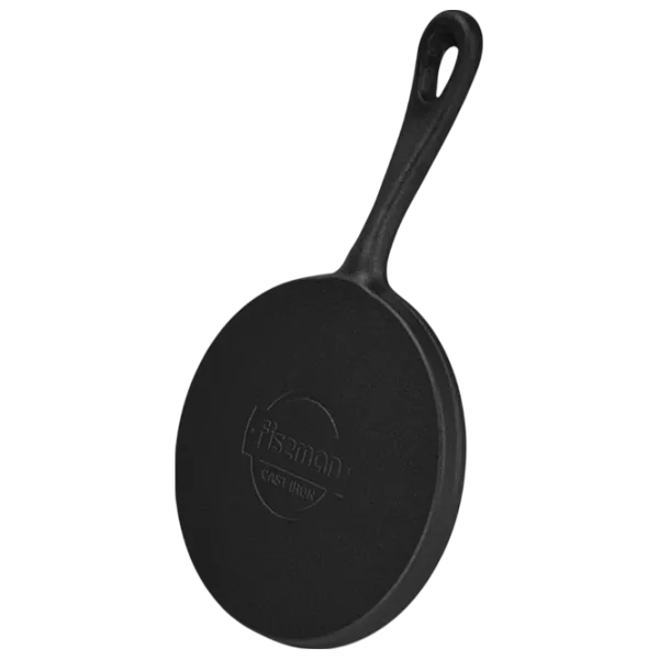 Сковорода Fissman Cast Iron 4150 Для блинов / 22 см / Черный photo 5