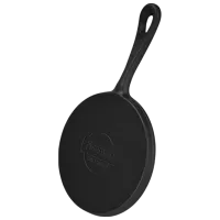 Сковорода Fissman Cast Iron 4150 Для блинов / 22 см / Черный photo 5