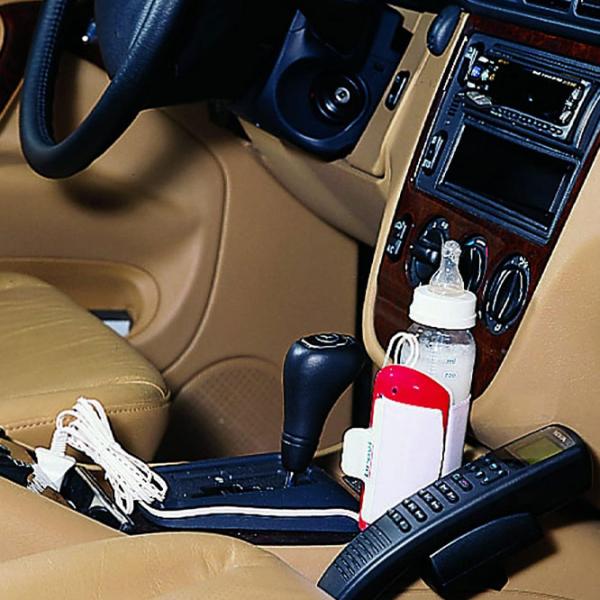 Încălzitor pentru biberoane Brevi Car Bottle Warmer  Electronic/ Red photo 2