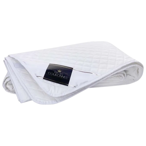 Topper Trois Couronnes Nature Cotton 200 x 200 cm / 2 cm / Bumbac  photo 1