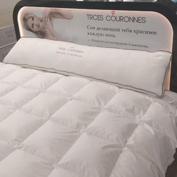 Pernă Trois Couronnes Headboard Deco Pillow 930370 Fibră hipoalergenică / 180 x 45 cm photo 1