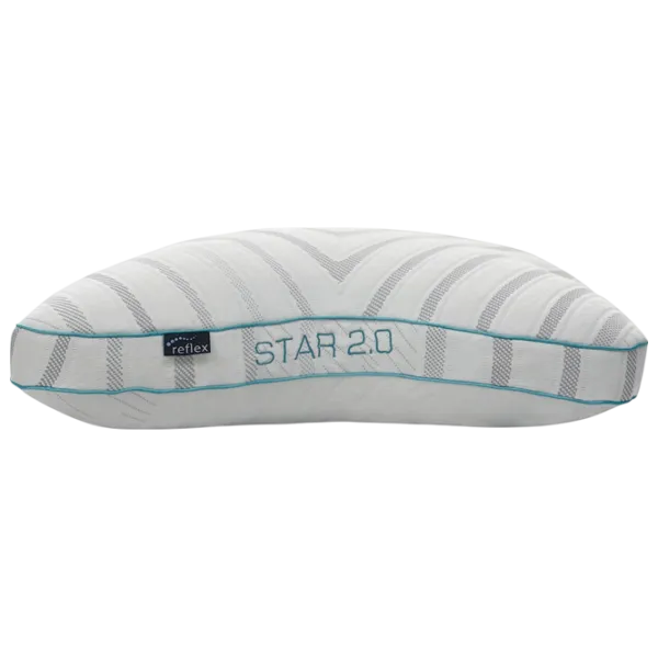 Pernă Reflex Star 2.0 475348 Spumă cu memorie / 60 x 50 x 16 cm photo 4