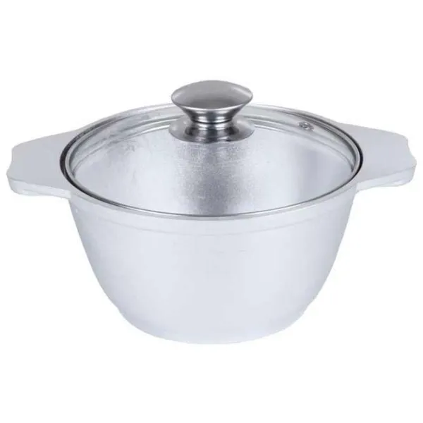 Cratiță Kukmara К010 1l Aluminiu / Inox photo 1 Cratiță Kukmara К010 1l Aluminiu / Inox photo 1