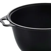 Кастрюля Kukmara К30А 3л Алюминий / Черный photo 3