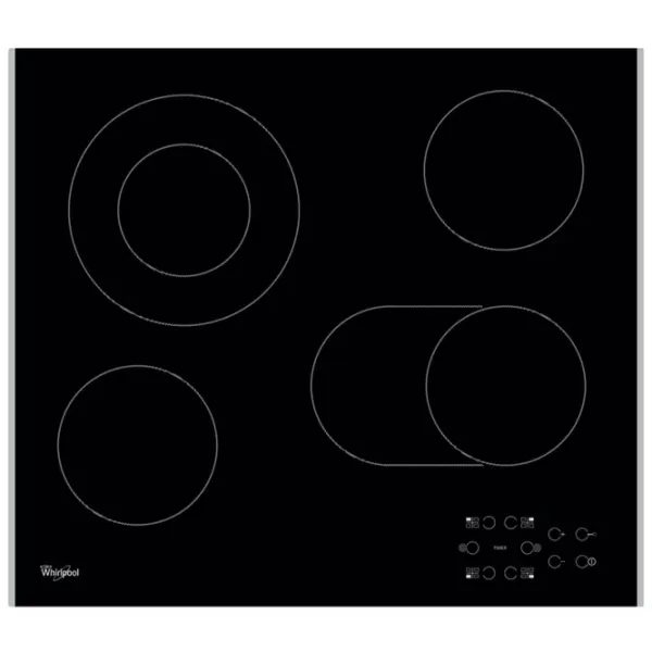 Plită încorporabilă electrică Whirlpool AKT 8210 LX 5000 W / Black photo 2