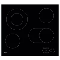 Электрическая варочная панель Whirlpool AKT 8210 LX 5000 Вт / Черный photo 2