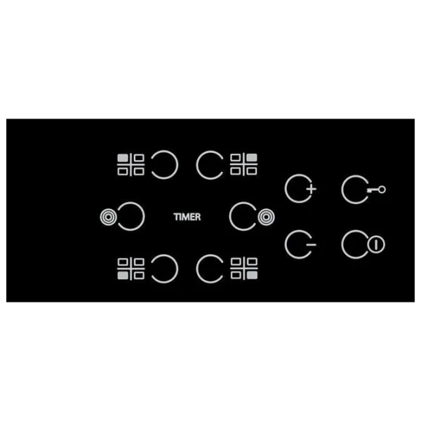 Plită încorporabilă electrică Whirlpool AKT 8210 LX 5000 W / Black photo 4