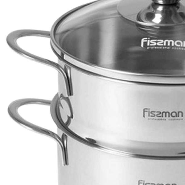 Кастрюля Fissman Bambino 1.1л Нержавеющая сталь / Серый photo 2 Кастрюля Fissman Bambino 1.1л Нержавеющая сталь / Серый photo 2